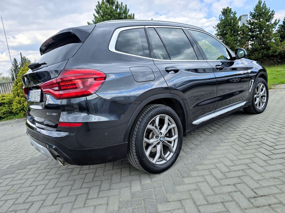 BMW X3 2.0i 184KM xDrive 89tys 2020r Salon PL, 1-Właściciel, Bezwypadk