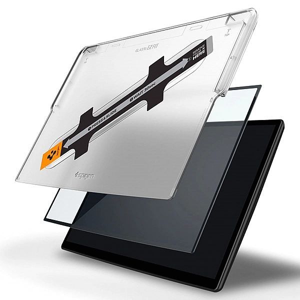 Szkło Hartowane Spigen Glas.tr ”ez Fit” Tesla Model X 2022 / Model S 2