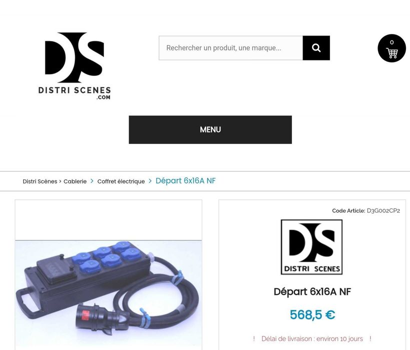 caixa de distribuçao eletrica