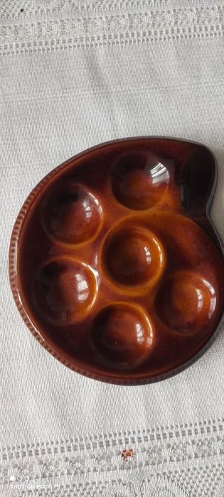 Patera na jajka, St Clement 1654 France oryginalna