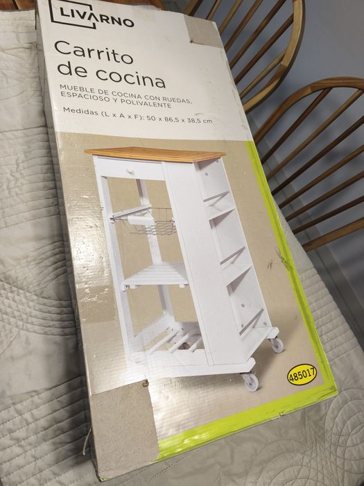 Carrinho auxiliar cozinha novo