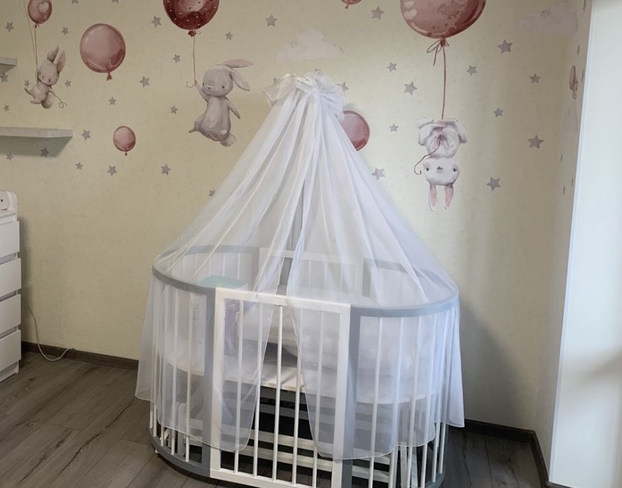 Дитяче ліжко транформер