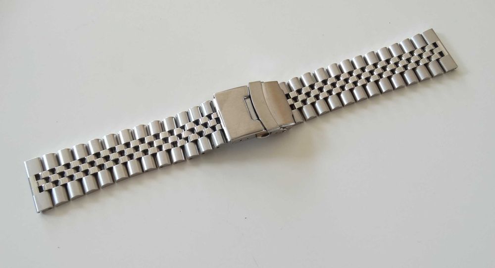 Bransoleta Jubile 20mm 22mm do zegarka Seiko Orient Casio Citizen 316L