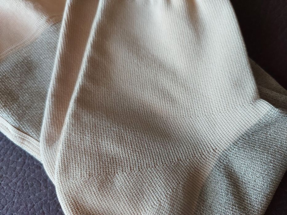 Beżowe wysokie skarpety uciskowe Mediven mondi CCL2