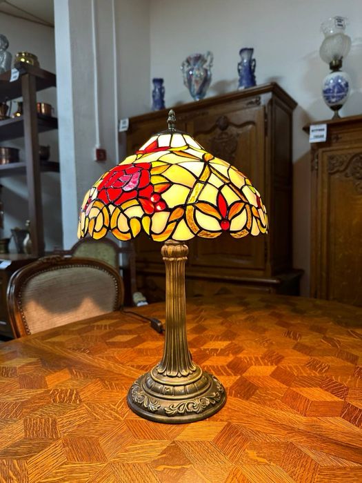 Настільна лампа в стилі Тіффані світильник 6976