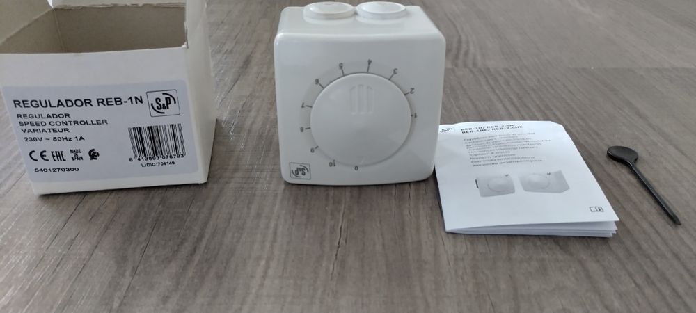 Regulador Velocidade Saliente REB-1N S&P (Exhaustor CDB)