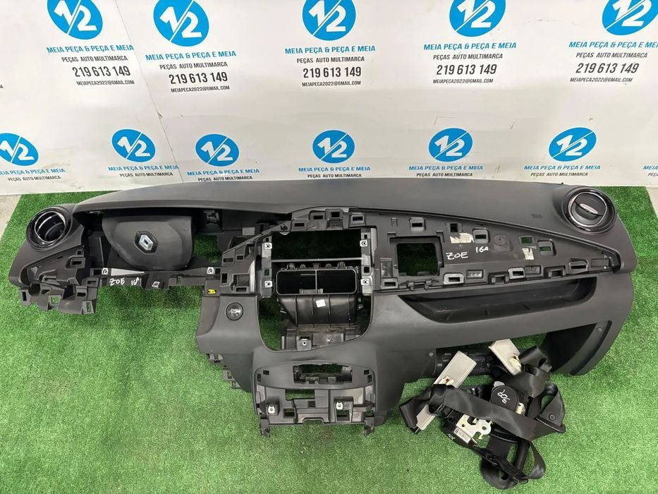Kit Air Bags Renault Zoe em preto de 2017