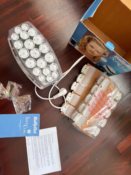 Rolos quentes da marca Babyliss NOVOS NA CAIXA