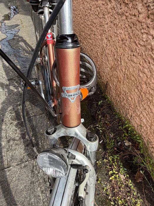 Rower typu Amsterdam z  swiatla dynamo + Shimano