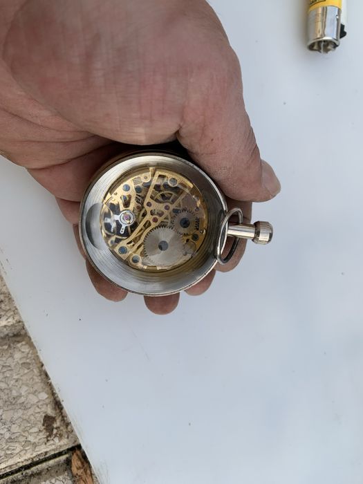 Relogio bola de vidro “vintage”