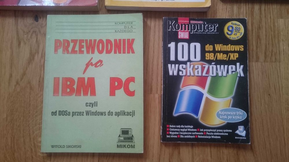 Zestaw książek informatycznych