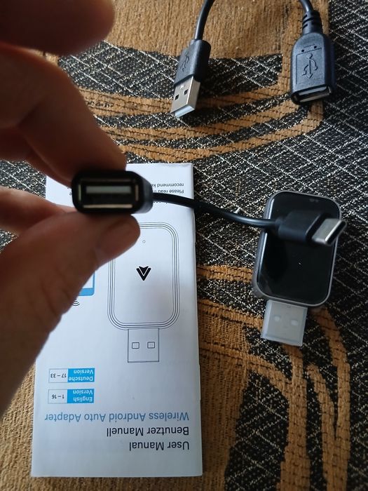 bezprzewodowy adapter samochodowy bluetooth, WiFi nowe