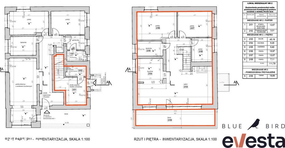Ołtaszyn 4 pokoje 112m2 Taras generalny remont