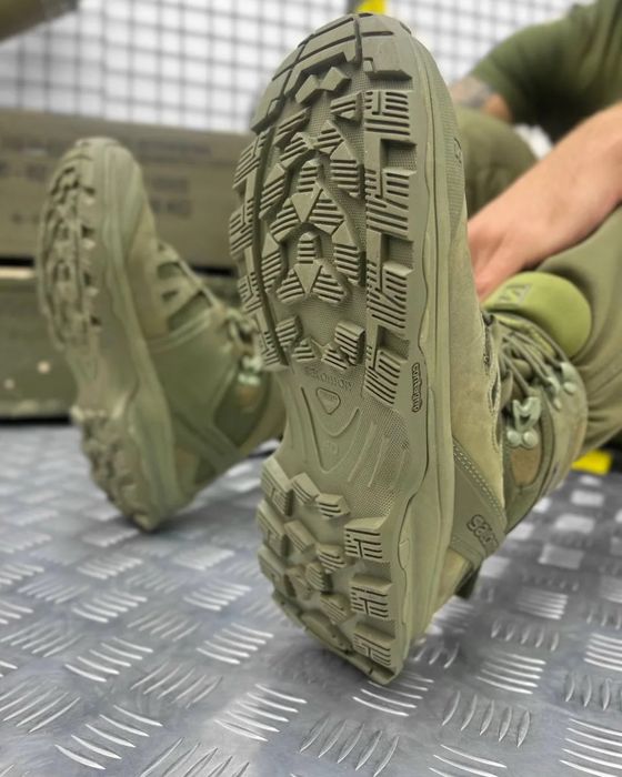 Salomon Quest 4D GTX Forces 2 Gore-Tex Олива | Тактичні Берці ЗСУ