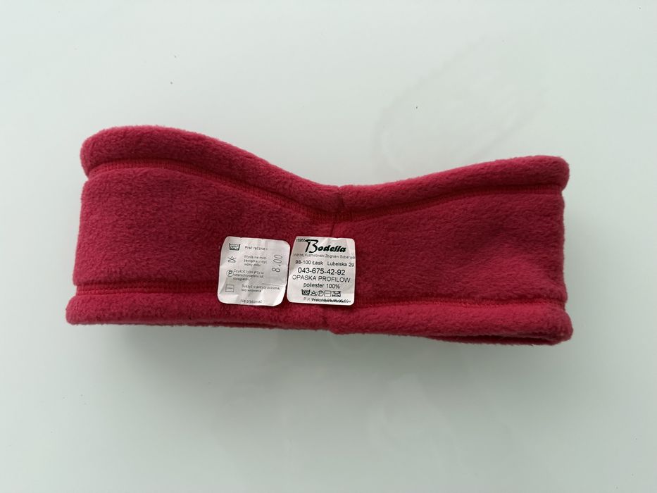 Opaska na głowę uszy polarowa nowa