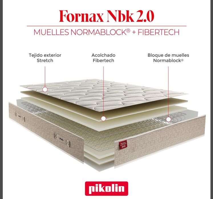 Colchão casal 140 x 190 / 140*190 novo molas