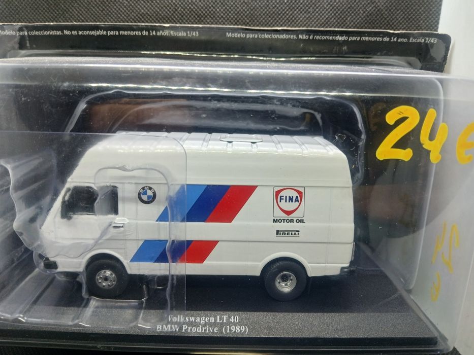 Carrinhas de assistência  de Ralies  escala 1/43