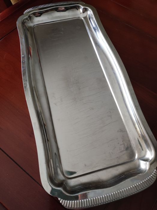 Travessas rectangulares em inox