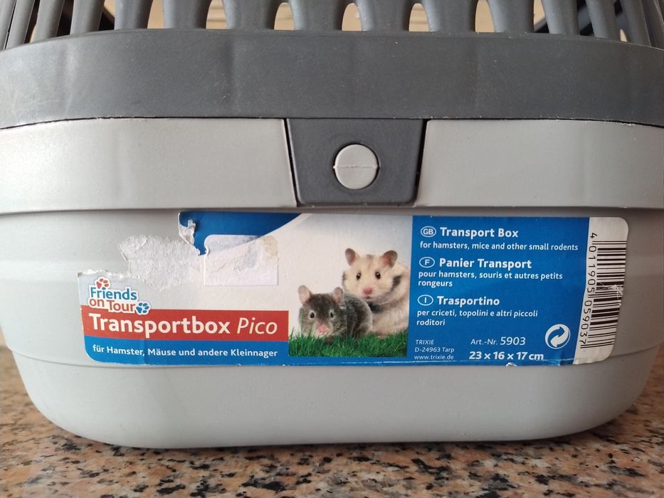 Transportadora para roedores hamster ratinhos coelhinho Casa quarto.