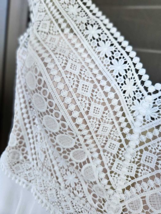 Vestido de Noiva Daniela Di Marino – Estilo Boho Romântico(como novo)