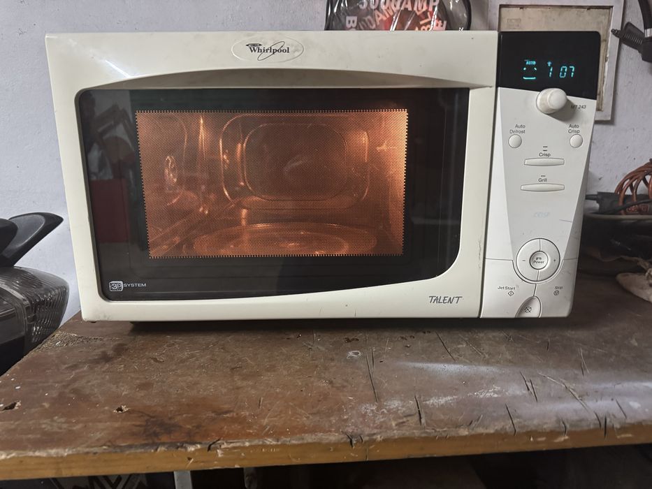 microondas em bom estado