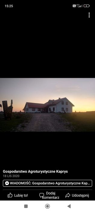 Wymajem pokoi gospodarstwo agroturystyczne