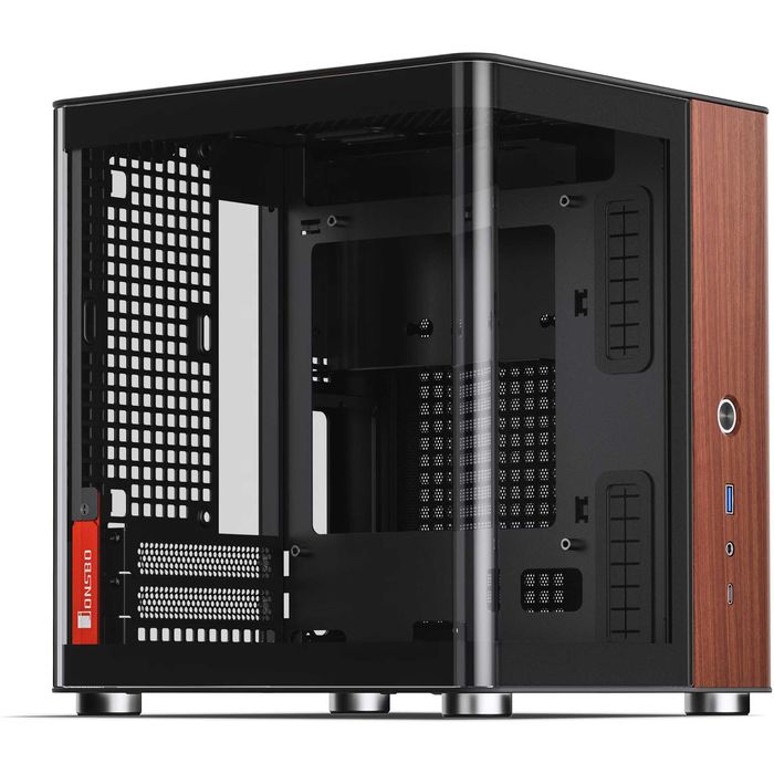 Caixa Mini-ITX Jonsbo TK-0 Preto