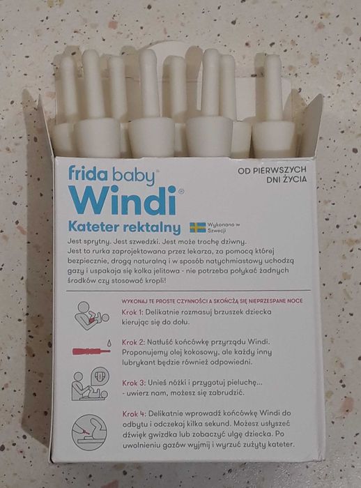 Fridababy Windi Kateter Rektalny Dla Niemowląt Na Kolkę