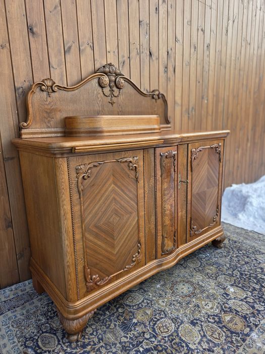 Komoda rzeźbiona bufet secesja lata 20, 150 cm #2163 Stylowy Węgrów