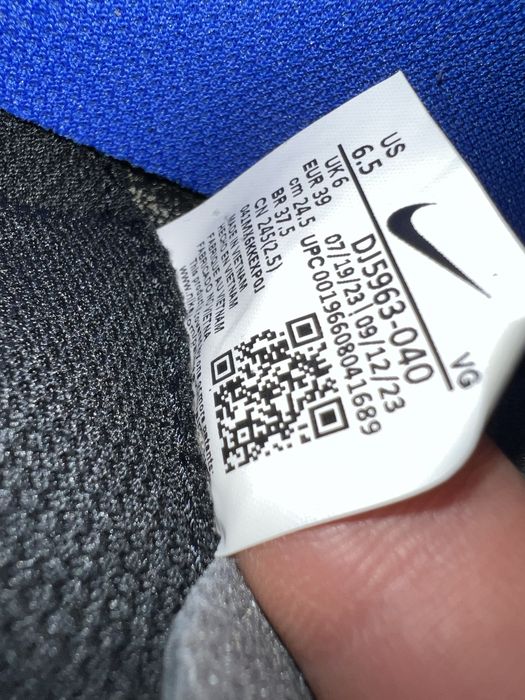 Бутси 39р. Nike Mercurial Vapor 15 Club (DJ5963-040)