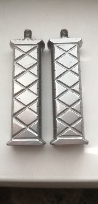 Подножки пасажира универсальные(чоппер кастом) нержавейка эксклюзив