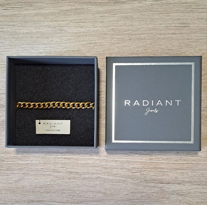 Pulseira Radiant Dourada Aço Inoxidável - Nova