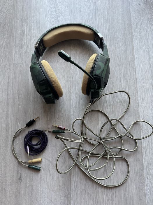 Ігрова гарнітура наушники Trust GXT 322C з мікрофоном, камуфляж