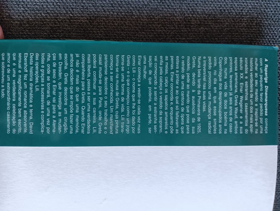 A Rapariga Dinamarquesa, de David Ebershoff