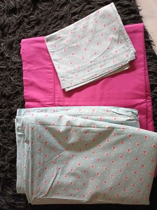 Capa de edredão + lençol e fronha