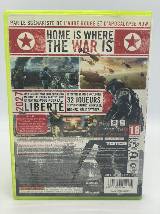 Homefront Xbox 360 Po Angielsku