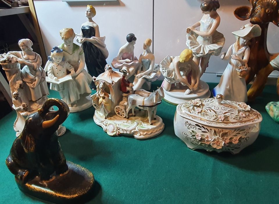 Статуэтки фарфор керамика оникс