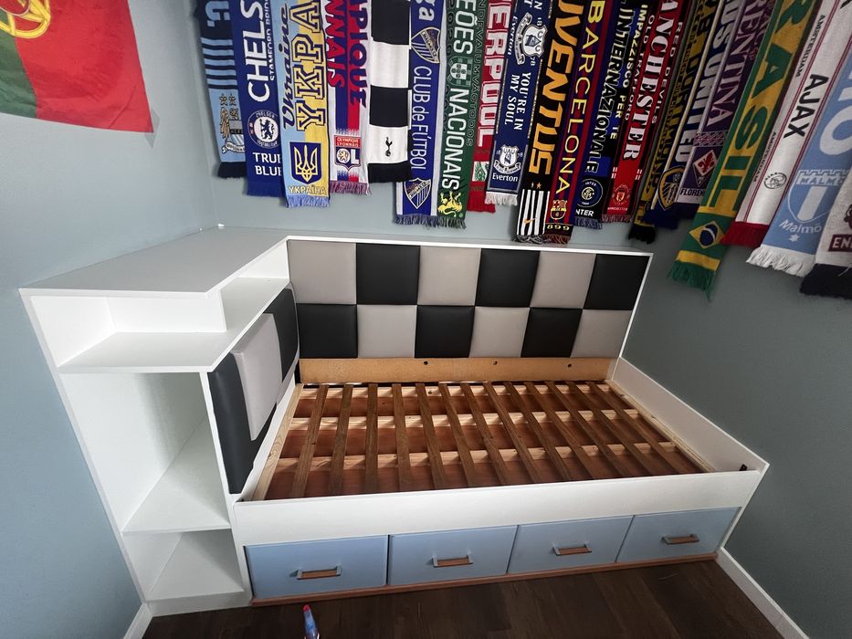 Execução do trabalho do carpinteiro