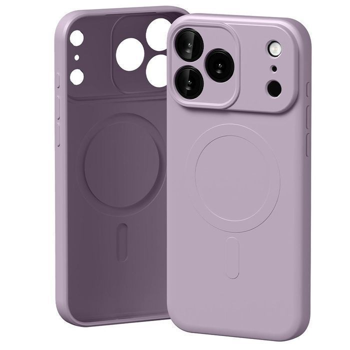 Etui do iPhone 17 Pro Max MagSafe Mercury obudowa mikrofibra lawendowe