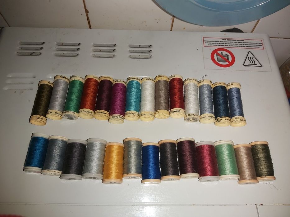Linhas de Costura (Corrente e Gutermann)