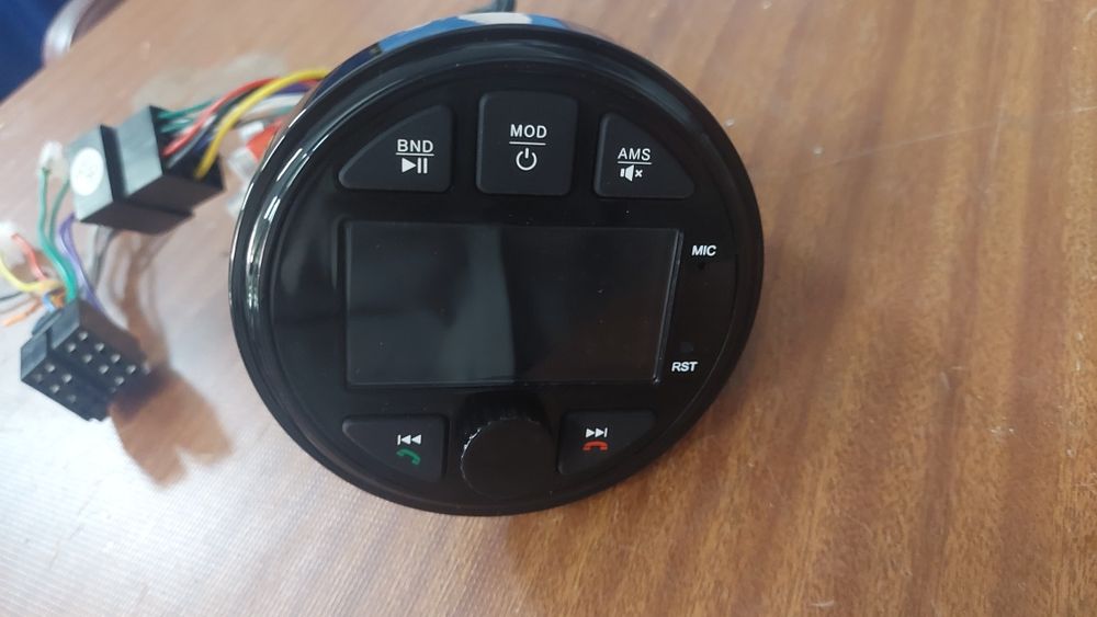 Rádio FM Bluetooth USB para barco