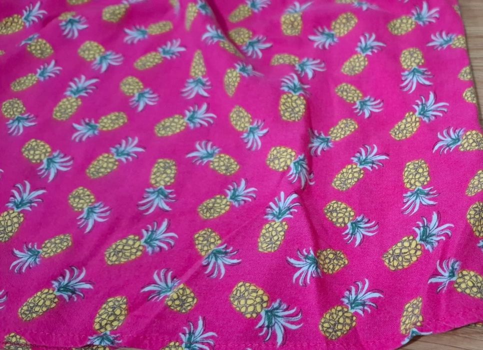 T-Shirt Estampado Ananás: Tam 12-13 Anos