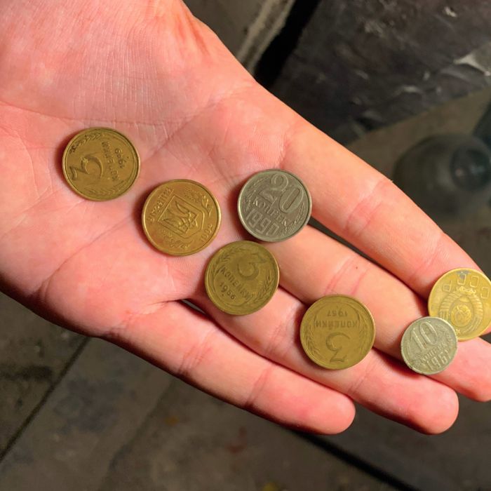 Редкие монеты СССР и Украины: 1949–1992 гг. (6 штук)