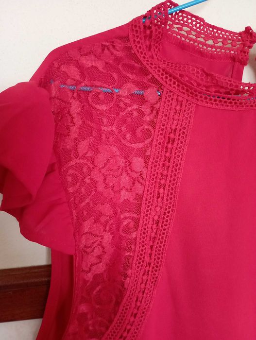 Vestido Shein vermelho