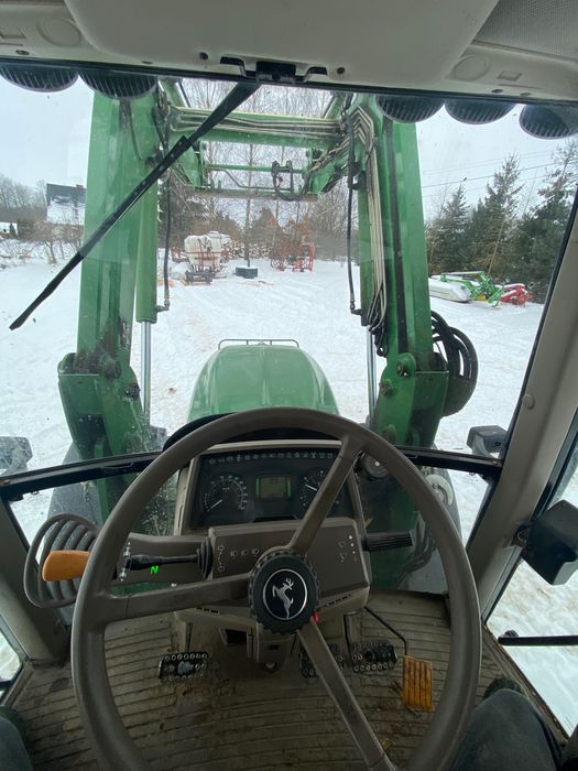 John Deere 6230 z ładowaczem czołowym jd633