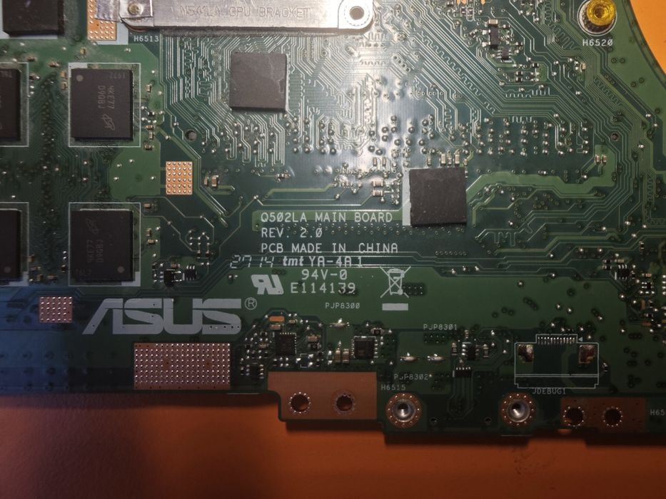 Материнська плата з ноута asus q502l