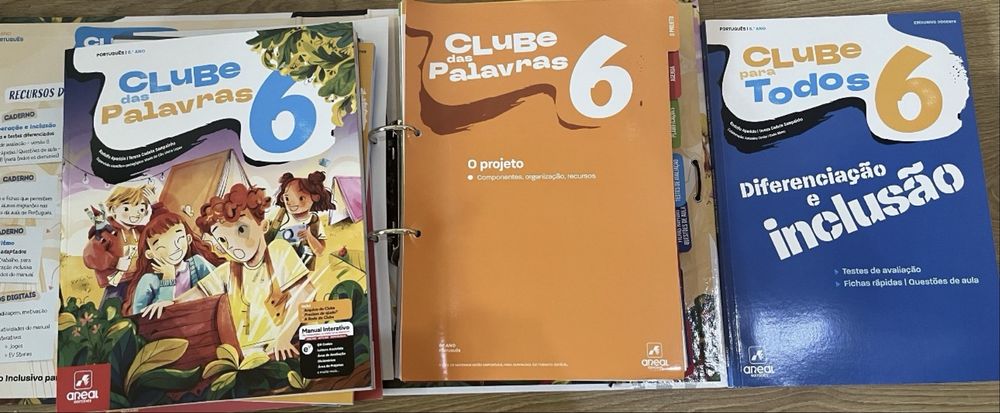 Dossier professor clube das palavras 6 ano