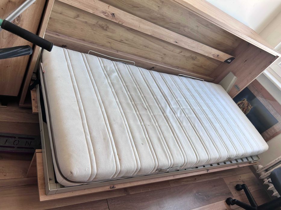 Półkotapczan łóżko poziome artisan BED CONCEPT BC-06 90x200cm