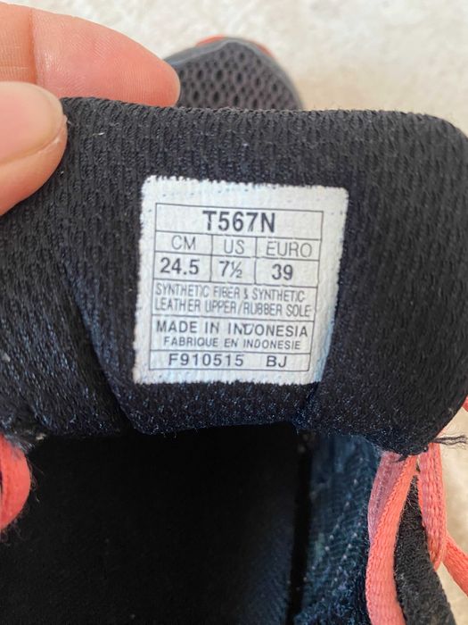 ASICS Gel-Kumo 5 женские беговые кроссовки 38-39р 24,5см оригинал