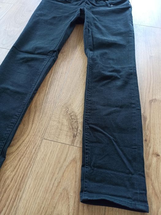 Czarne spodnie ciążowe S - H&M Mama